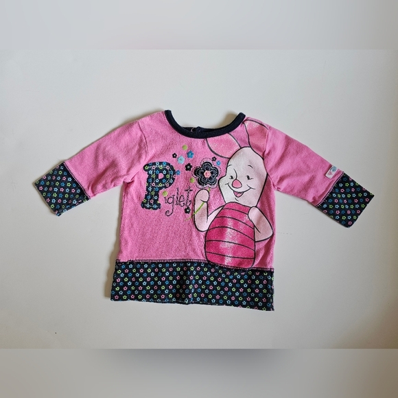 Disney Piglet Long Sleeve Tees 3M - Picture 1 of 3
